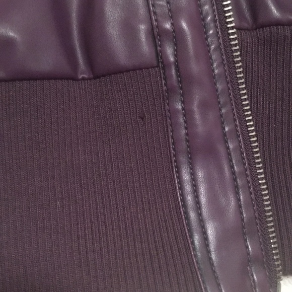 Spring bomber jacket. Seductions. Size US L. Purple. Used, very good condition. - Picture 10 of 10